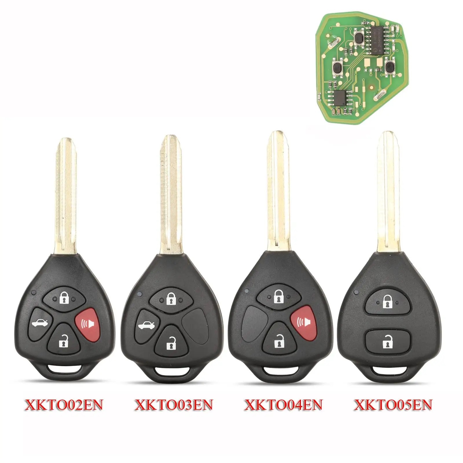 Ключ Xhorse XKTO02EN/XKTO03EN/XKTO04EN/XKTO05EN Toyota