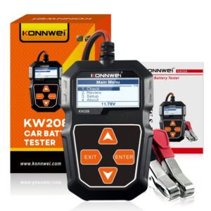 Прибор для проверки аккумуляторных батарей Konnwei KW208